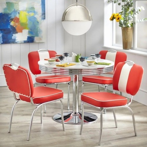 Retro metal dining - 5,