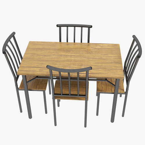 Piece kitchen dining table - 5,